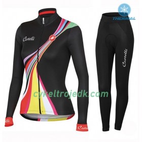 Cykeltøj Langærmet Vinter + Cykelbuks Lang Dame 2016 Castelli Viva N001